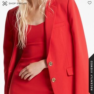 Brand New exclusive MK Michael KORRS  Red Women's Blazer